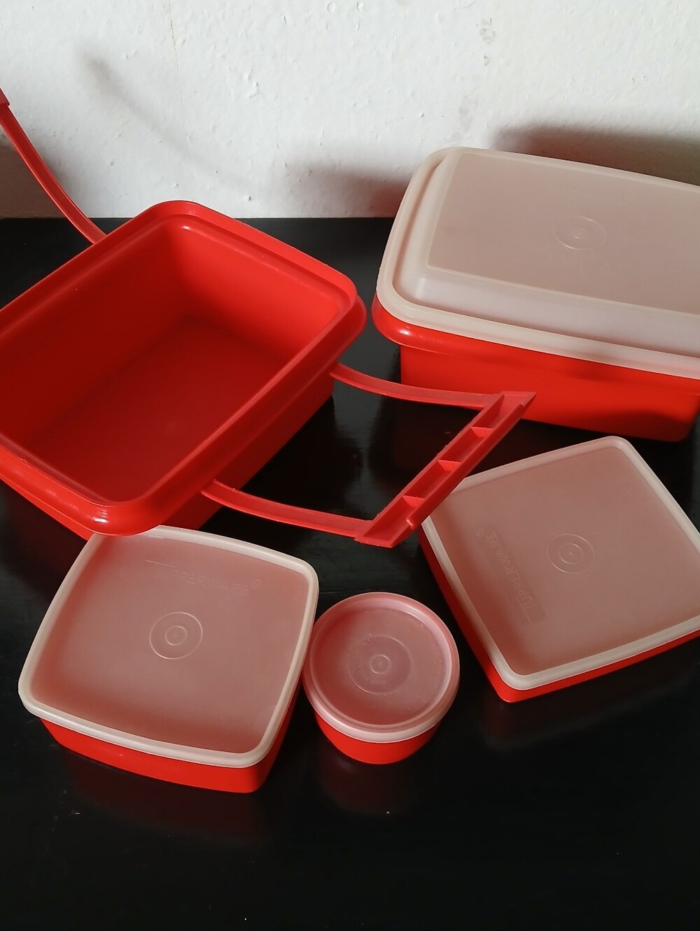 Vintage Tupperware Pack N Carry lunch box container